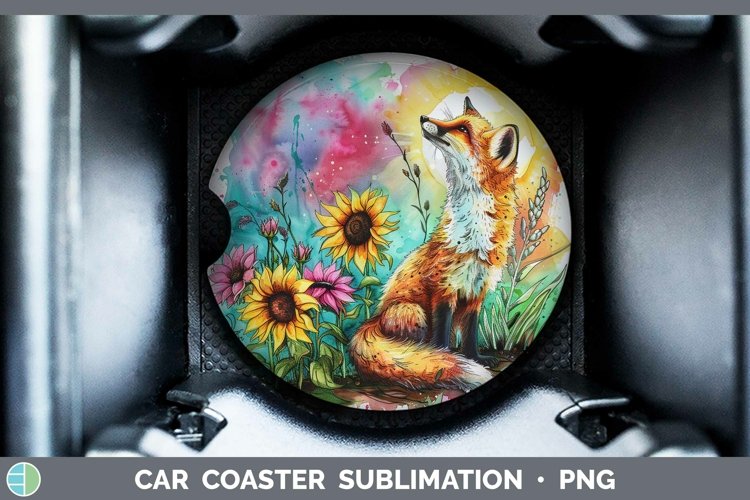 Car Coaster Sublimation Designs Image 14