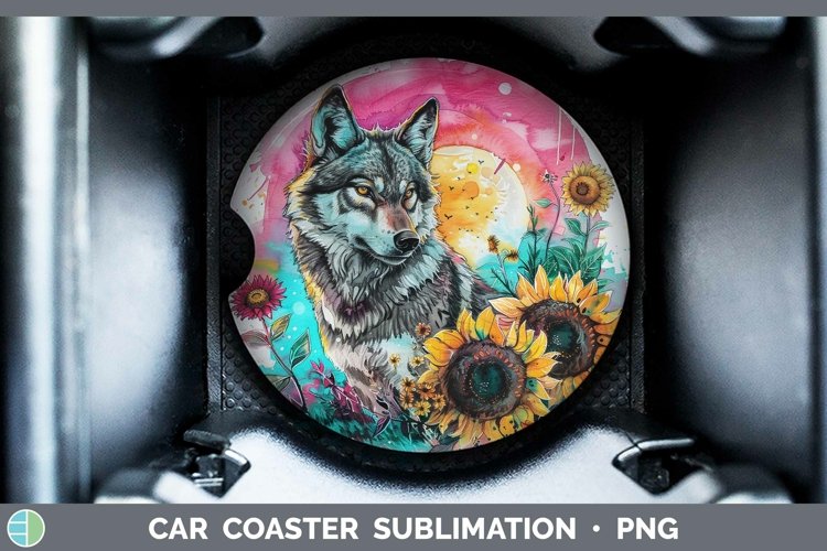 Car Coaster Sublimation Designs Image 4