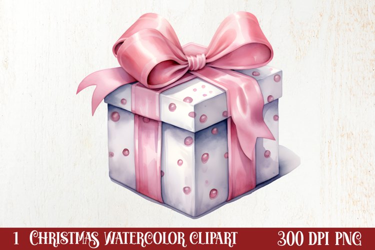 Christmas Watercolor Clipart Image 24