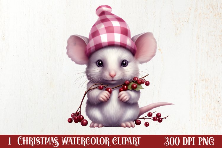 Christmas Watercolor Clipart Image 22