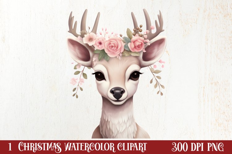 Christmas Watercolor Clipart