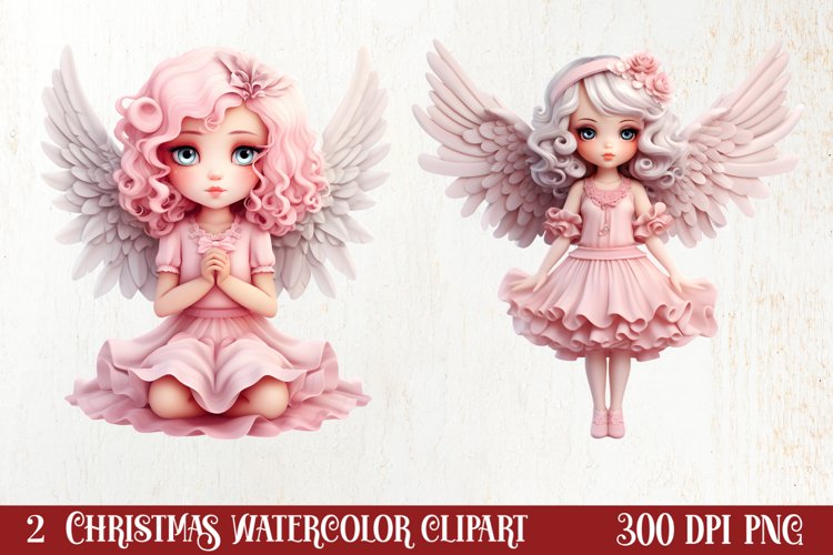 Christmas Watercolor Clipart Image 13