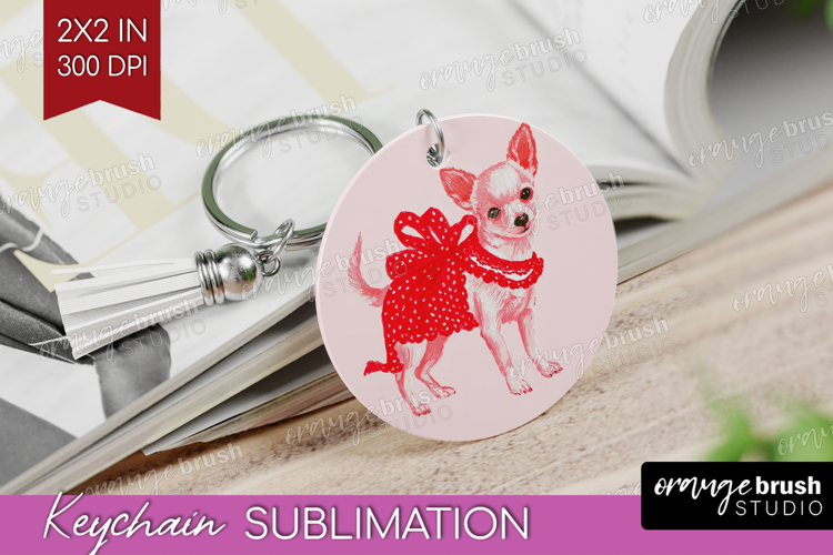 Preppy Valentine Keychain PNG - Hand Drawn Valentines Day