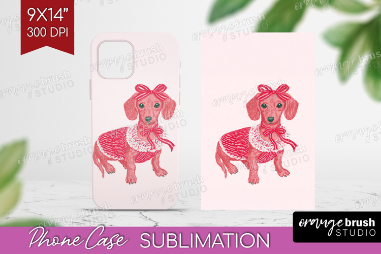 Preppy Valentine Phone Case PNG - Hand Drawn Valentines Day