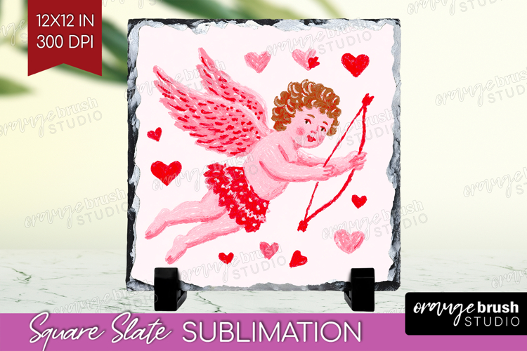 Preppy Valentine Slate PNG - Hand Drawn Valentines Day Slate