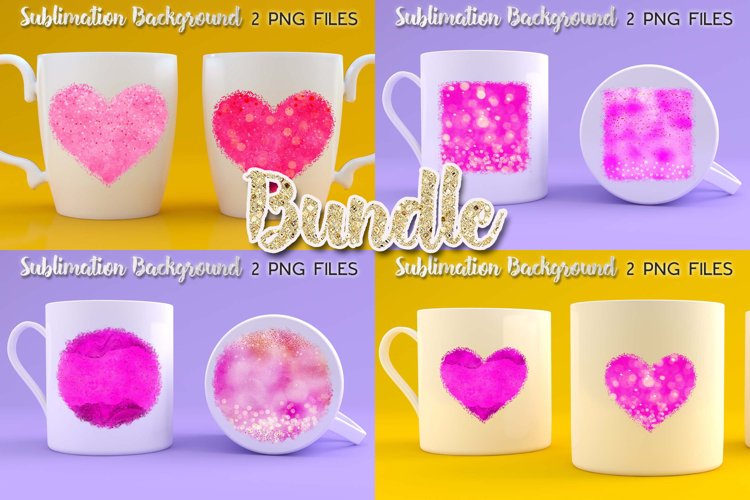 Pink Heart Background Image 2