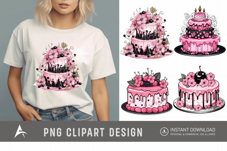 Cakes Clipart Image 19
