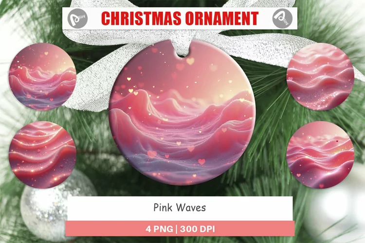 Ornament Pink Flow