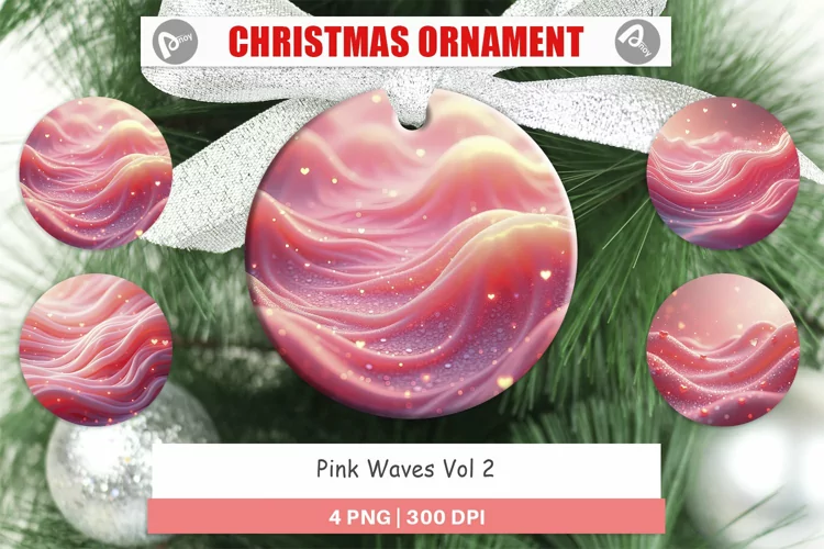 Ornament Pink Flow