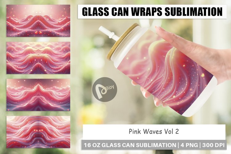 Glass Can Pink Flow example image 1