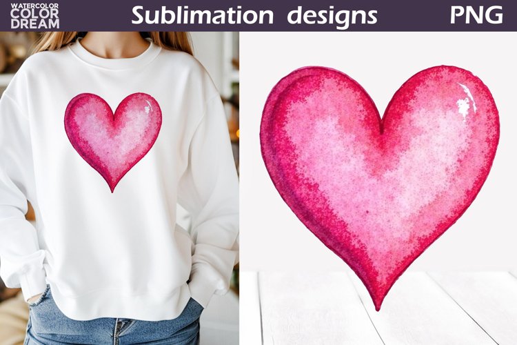 Pink Heart Clipart Image 19