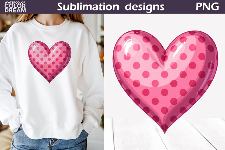 Pink Heart Clipart Image 4