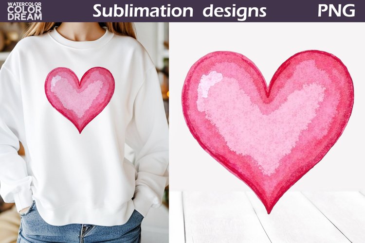 Pink Heart Clipart Image 18