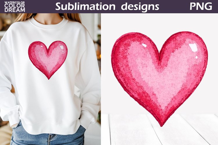 Pink Heart Clipart Image 20