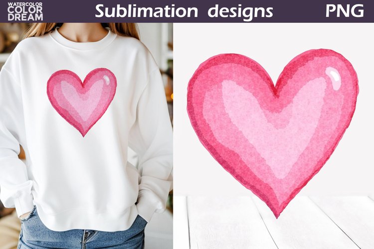 Pink Heart Clipart Image 17