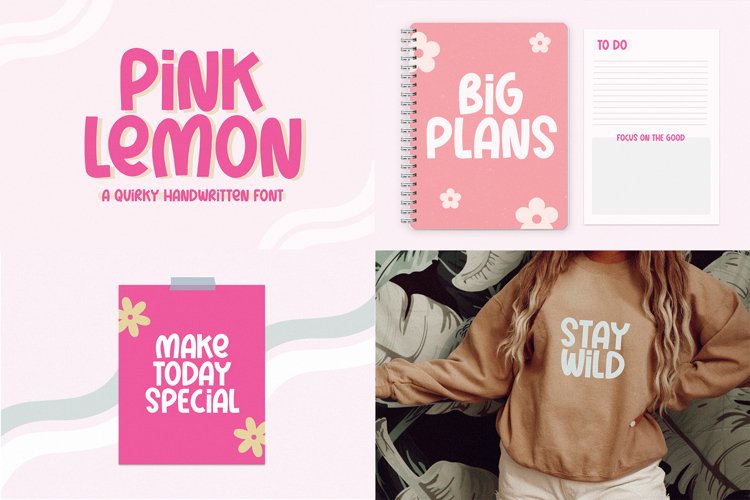 Cute Handwritten Font Bundle - 15 fonts for crafters!