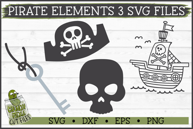 Pirate Elements 3 SVG Files