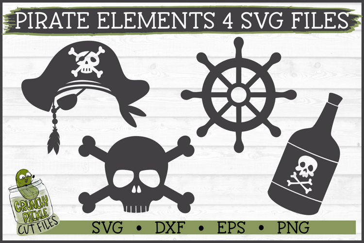 Pirate Elements 4 SVG Files