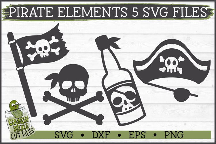 Pirate Elements 5 SVG Files