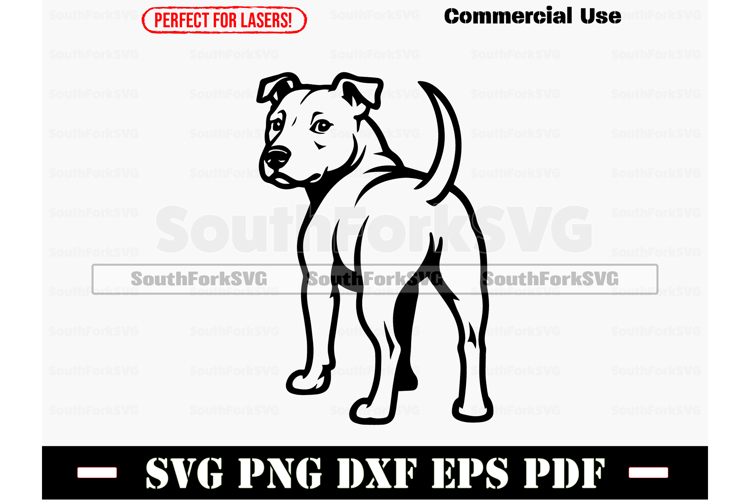 Pitbull Clipart Image 19