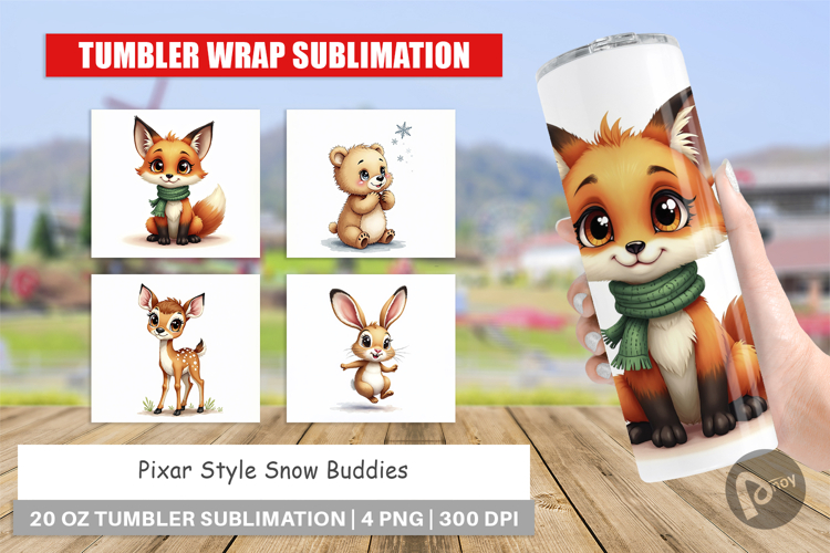 Snow Buddies Tumbler