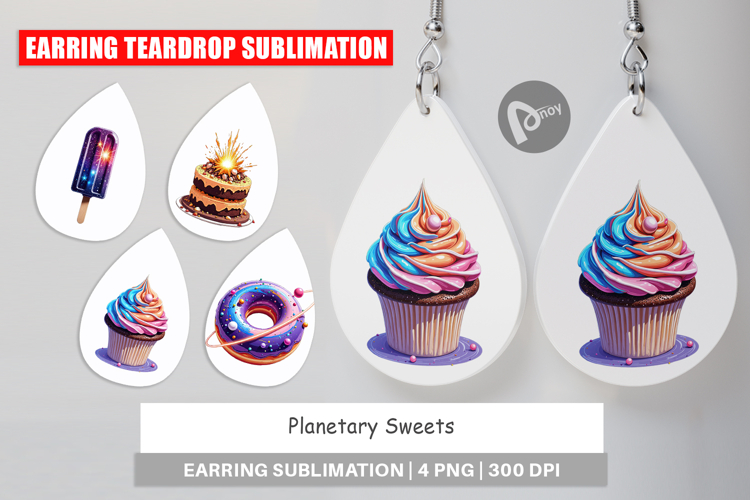 Sublimation Earring Designs Image 19