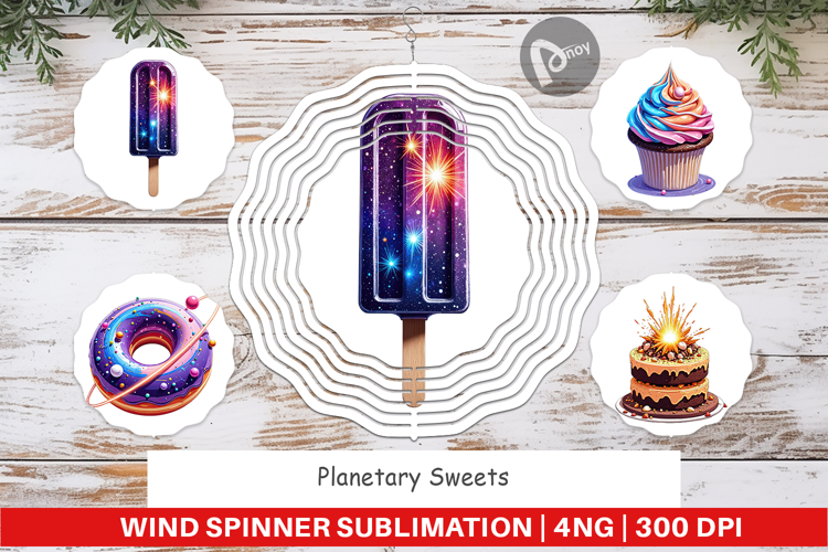 Wind Spinner Planetary Sweets