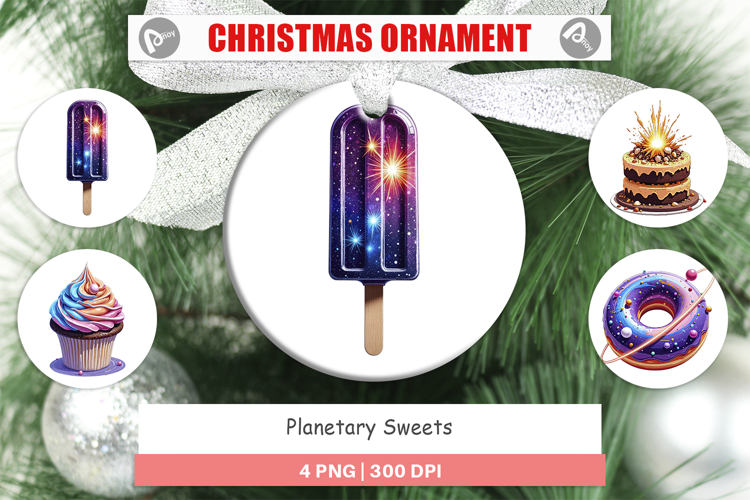 Ornament Planetary Sweets