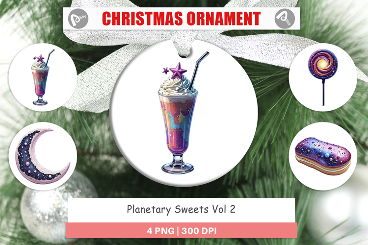 Ornament Planetary Sweets