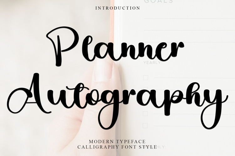 Planner Autography