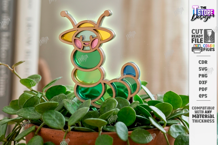 Decorative Plant Stakes Laser Cut | Garden Marker Laser |CNC