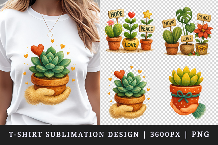 Plant Lover t-shirt printable sublimation design png