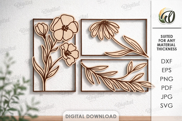 Boho Floral Svg Image 15
