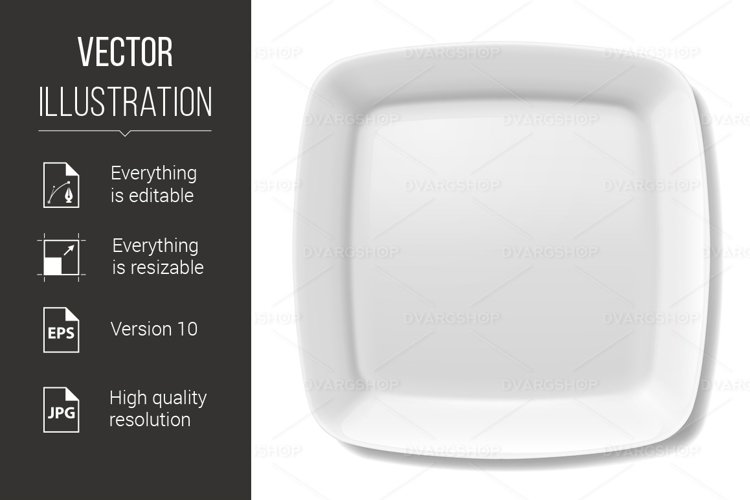 Plate Clipart Image 6