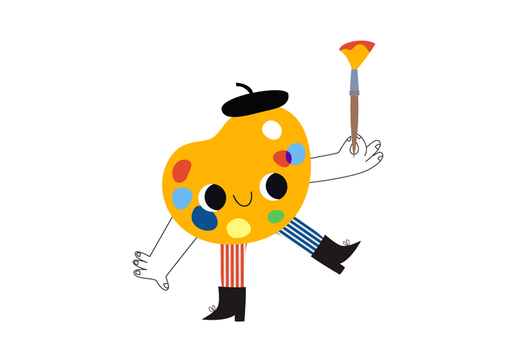 Paint Palette Clipart