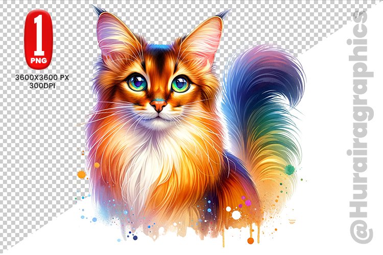 Cute Cat Clipart Image 17