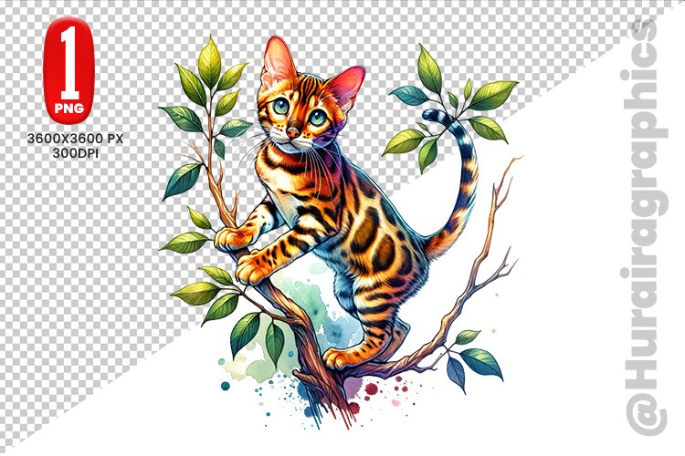 Cute Cat Clipart Image 23