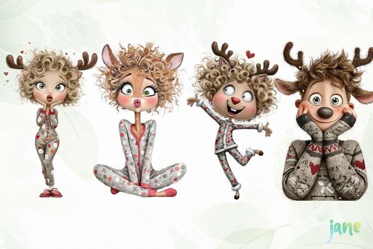 Playful Christmas Clipart