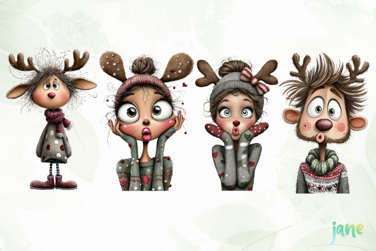 Playful Christmas Clipart