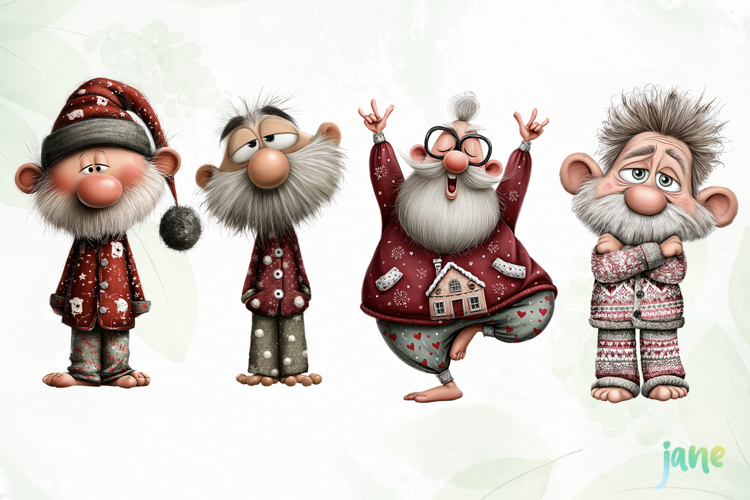 Playful Christmas Clipart