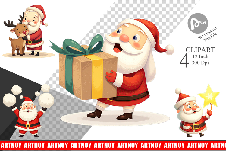 Christmas Watercolor Png Image 3