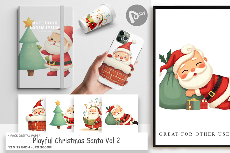 Christmas Watercolor Clipart Image 17