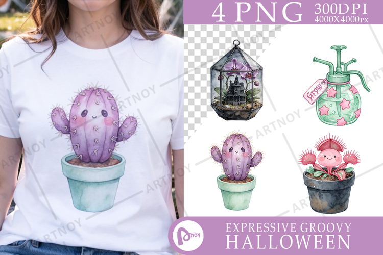 Botanical Halloween Sublimation