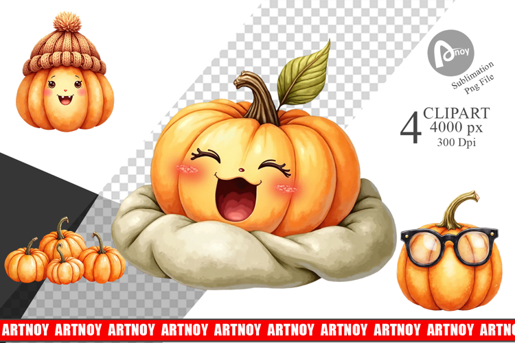 Jack O Lantern Faces Clipart Image 10