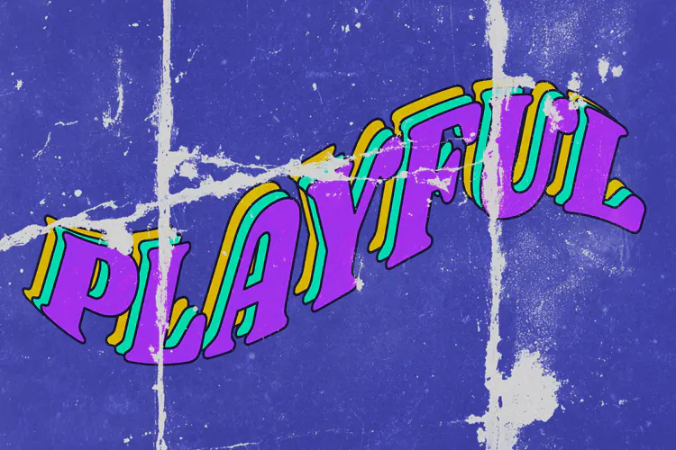 Retro Grunge Photoshop Text Effect