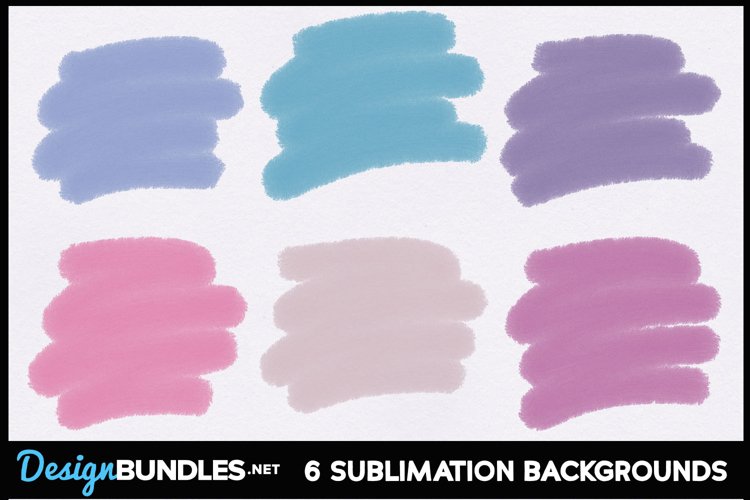 Watercolor Sublimation Background Bundle example image 1