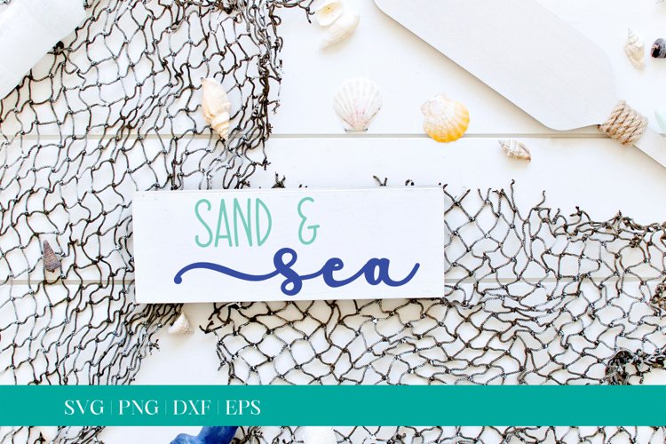 Sand and Sea SVG, Beach House SVG, Glowforge SVG, Laser SVG