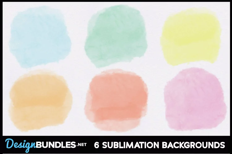 Watercolor Sublimation Backgrounds
