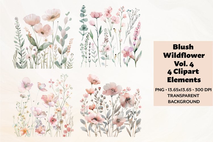 Wildflower Clipart Image 4