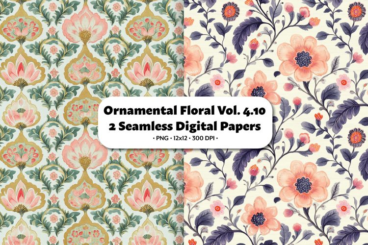 Boho Scrapbook Paper Image 18